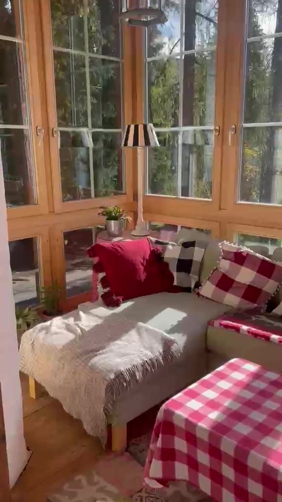 Winter garden seating
